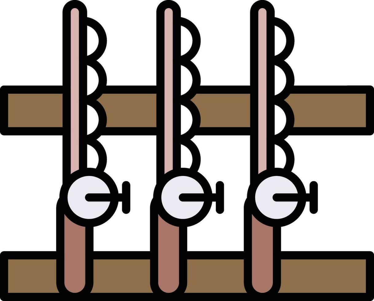 Rod Holder Vector Icon