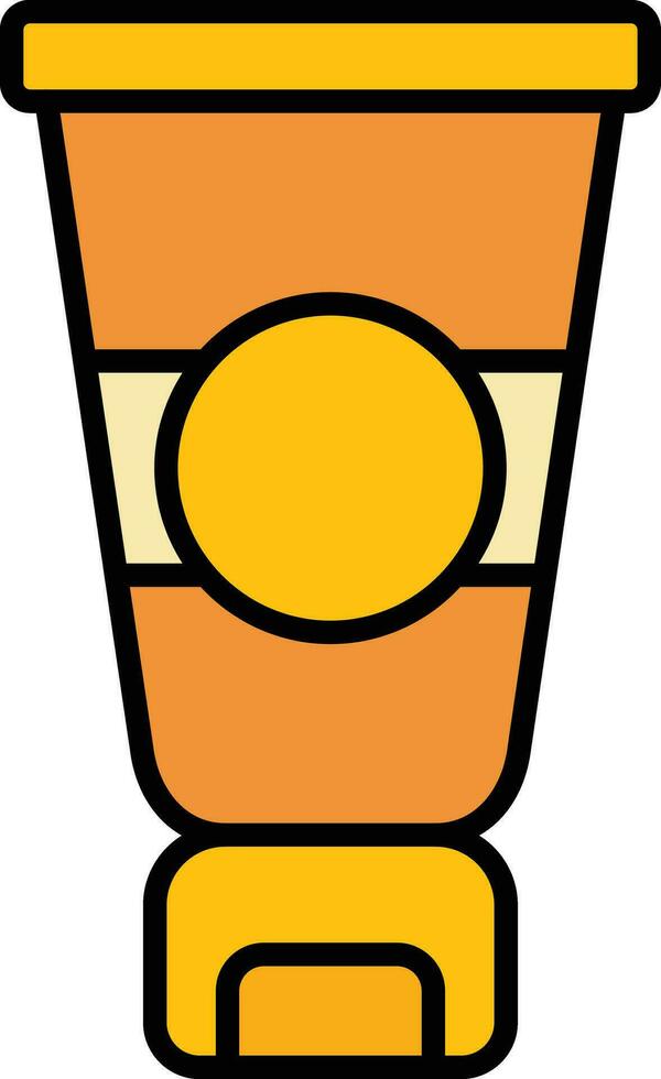 Sunscreen Vector Icon