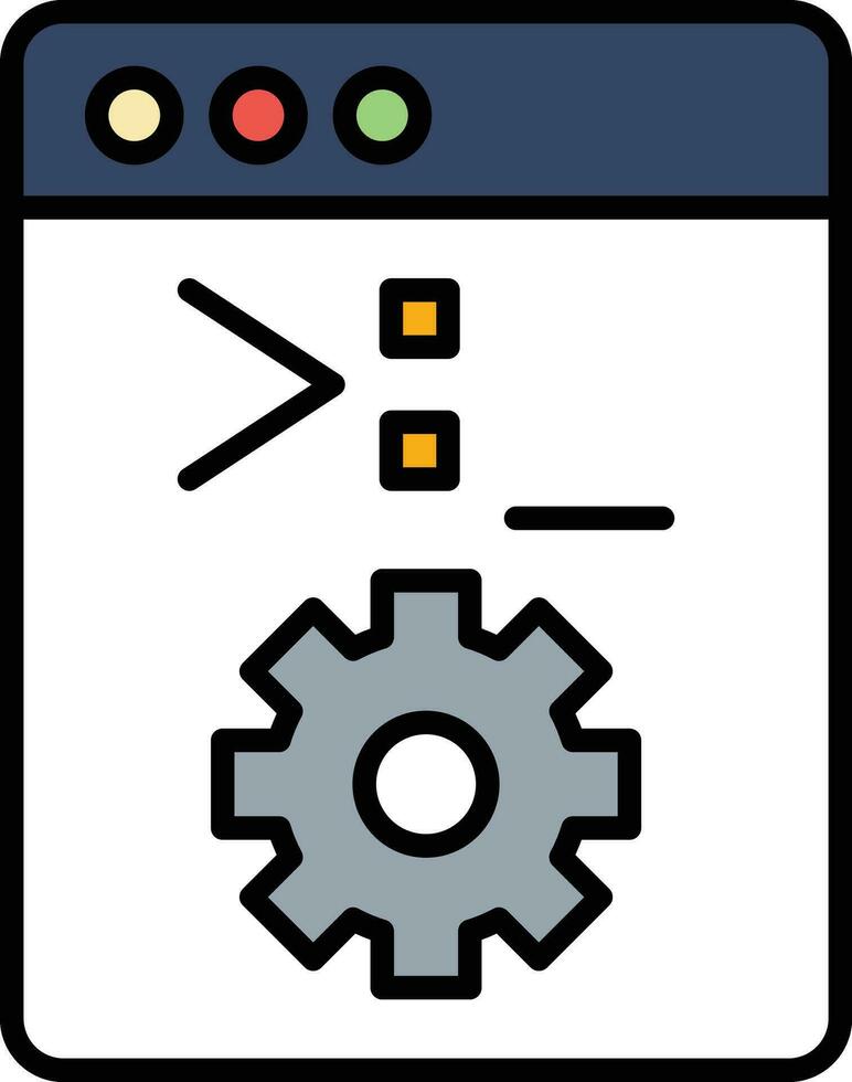 System Console Vector Icon