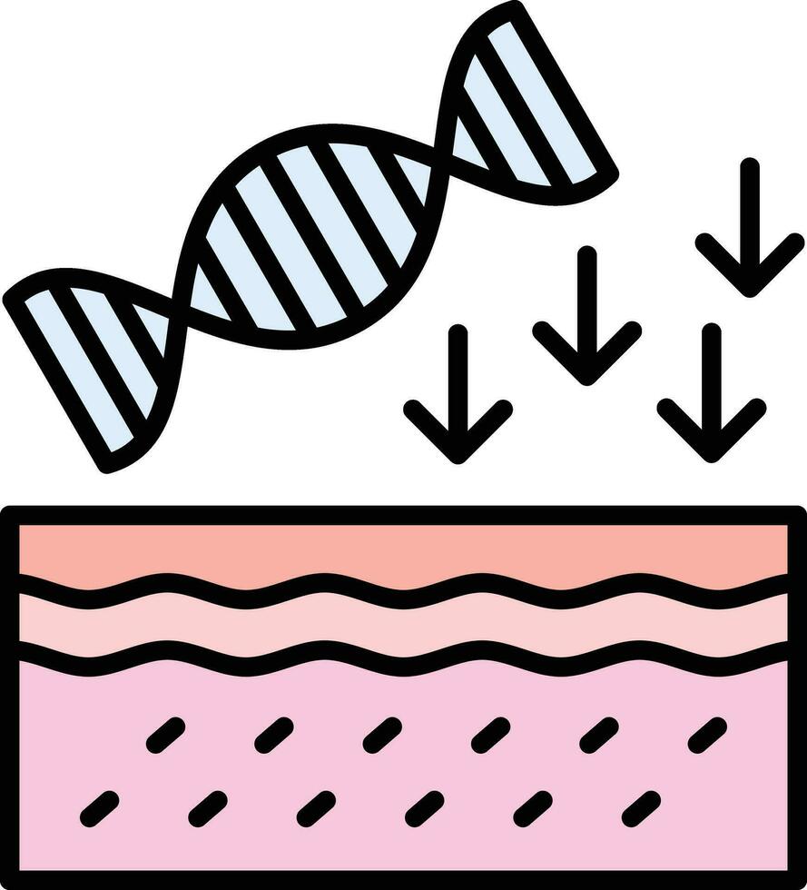 Genetics Vector Icon