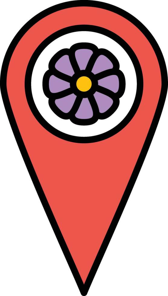 Spa Locator Vector Icon