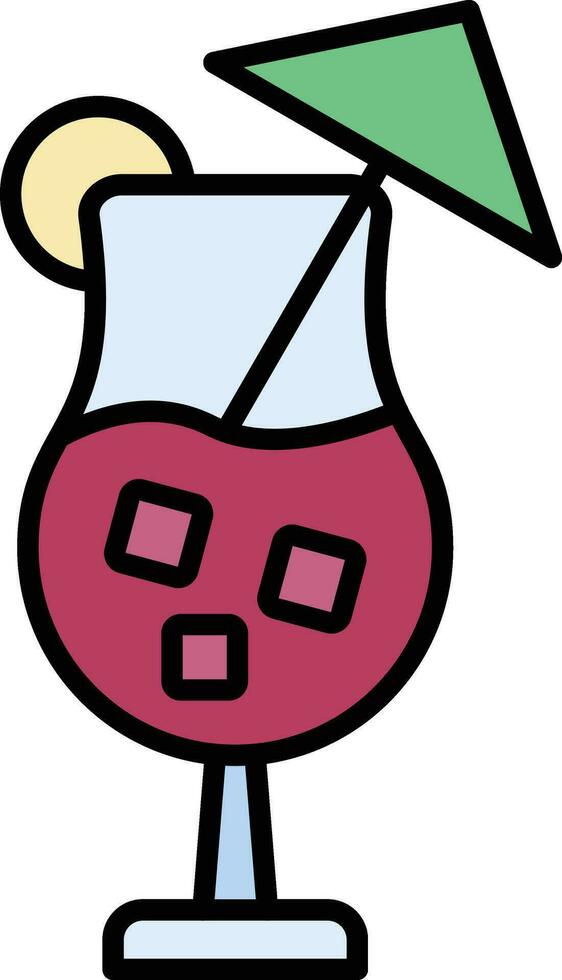 Cocktail Vector Icon