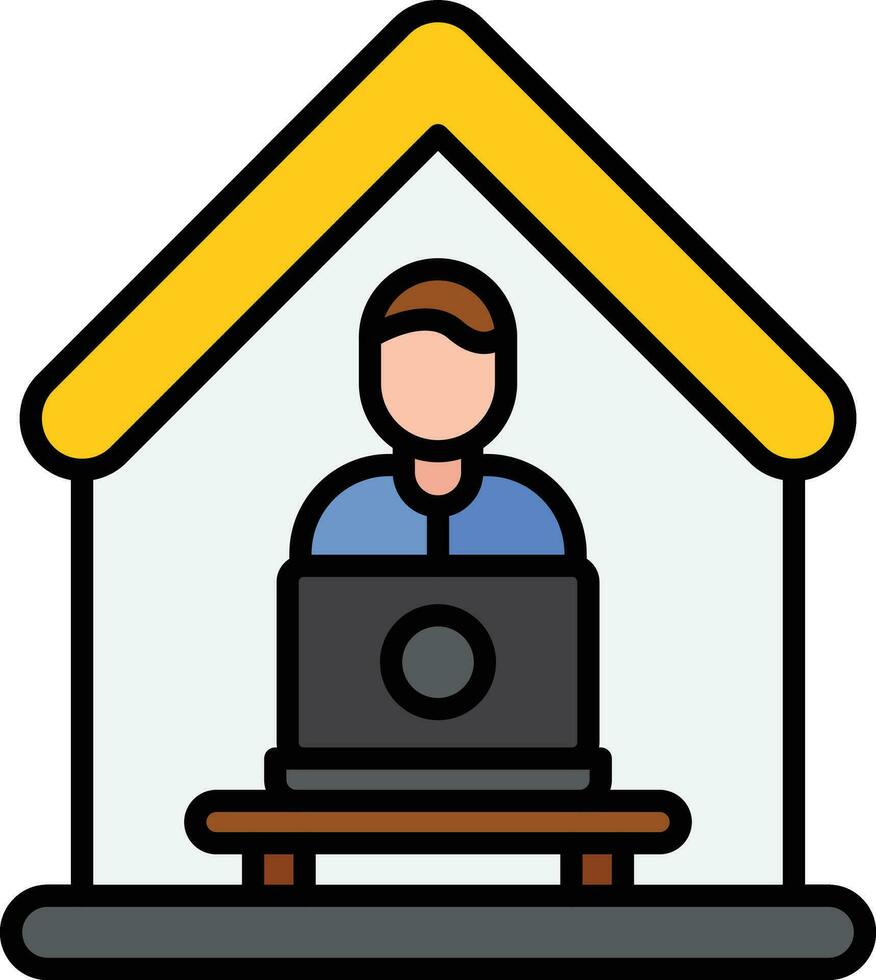 Home Office Vector Icon