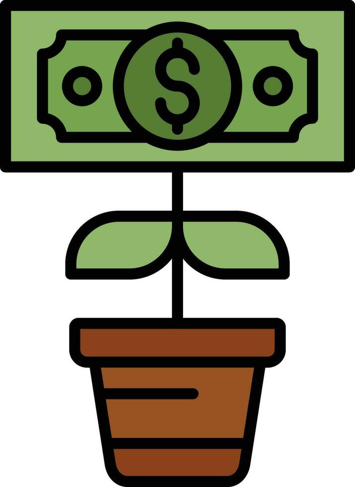Passive Income Vector Icon