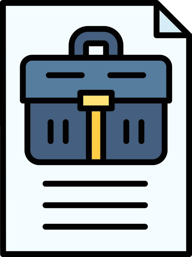 Portfolio Vector Icon