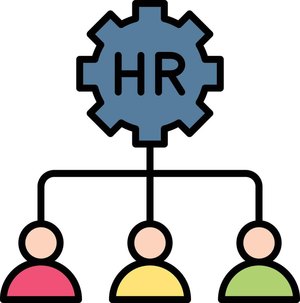 Human Resources Vector Icon