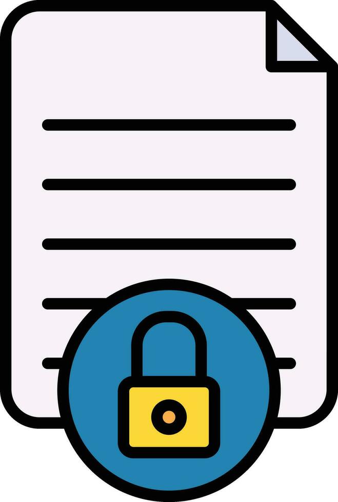 Data Security Vector Icon