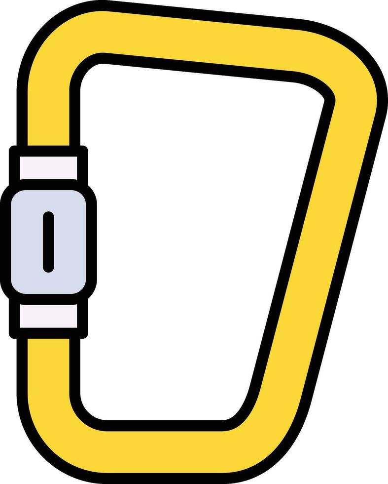 Carabiner Vector Icon