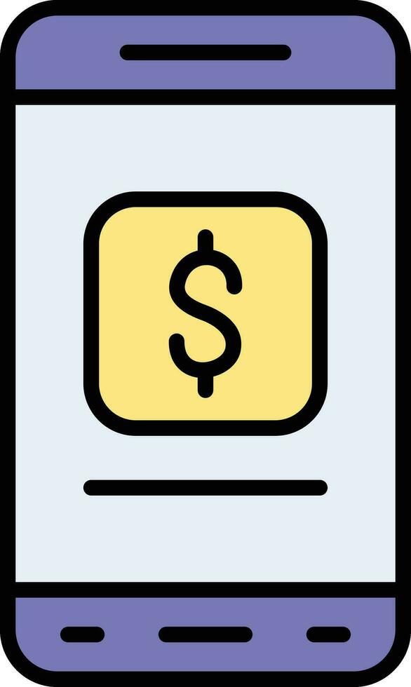 Financial App Vector Icon