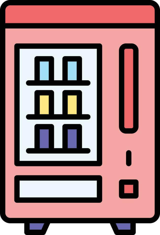 Vending Machine Vector Icon