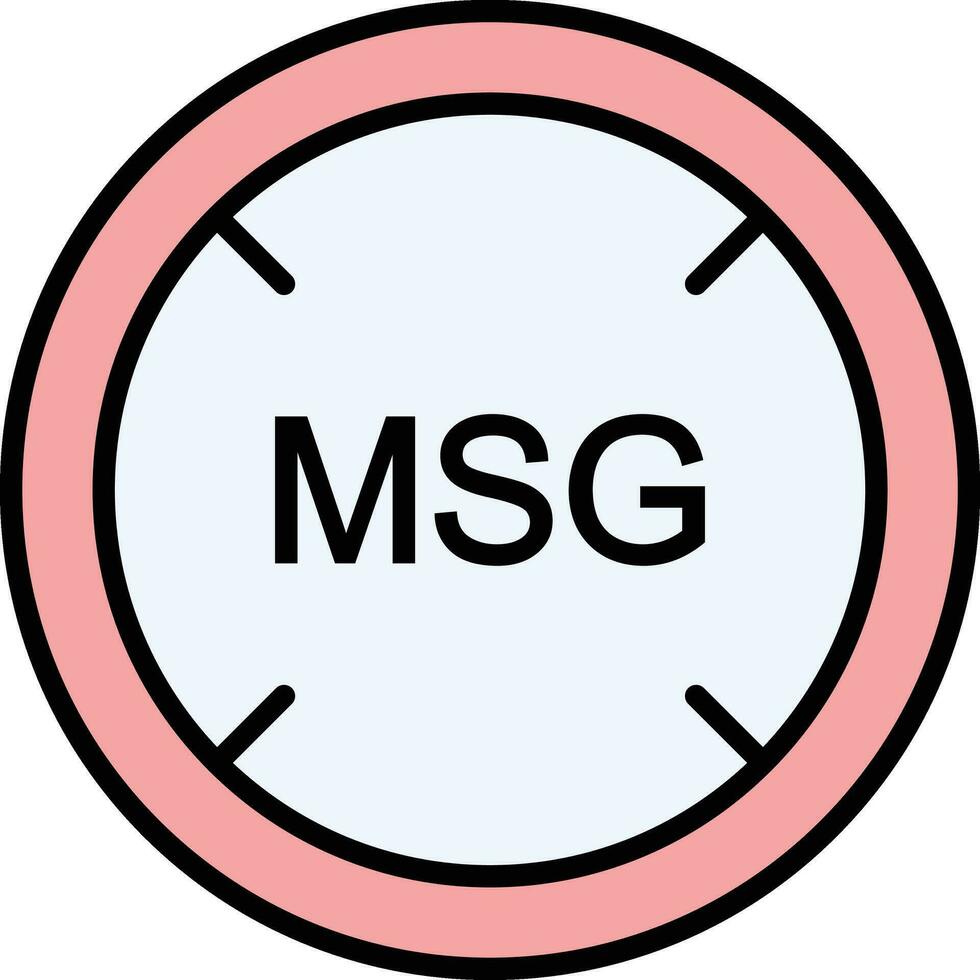 msg vector icono