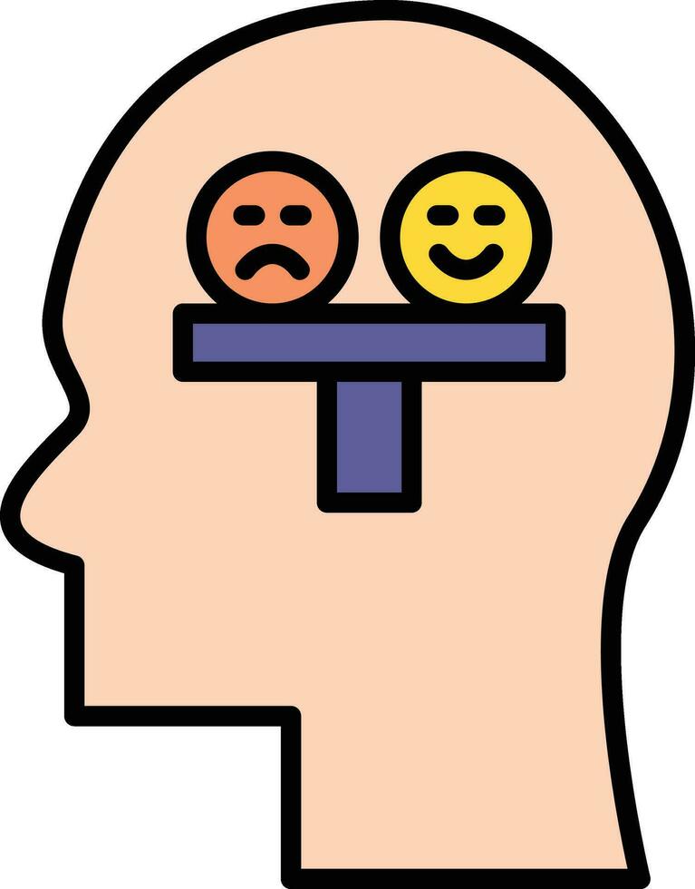 Balance Emotion Vector Icon