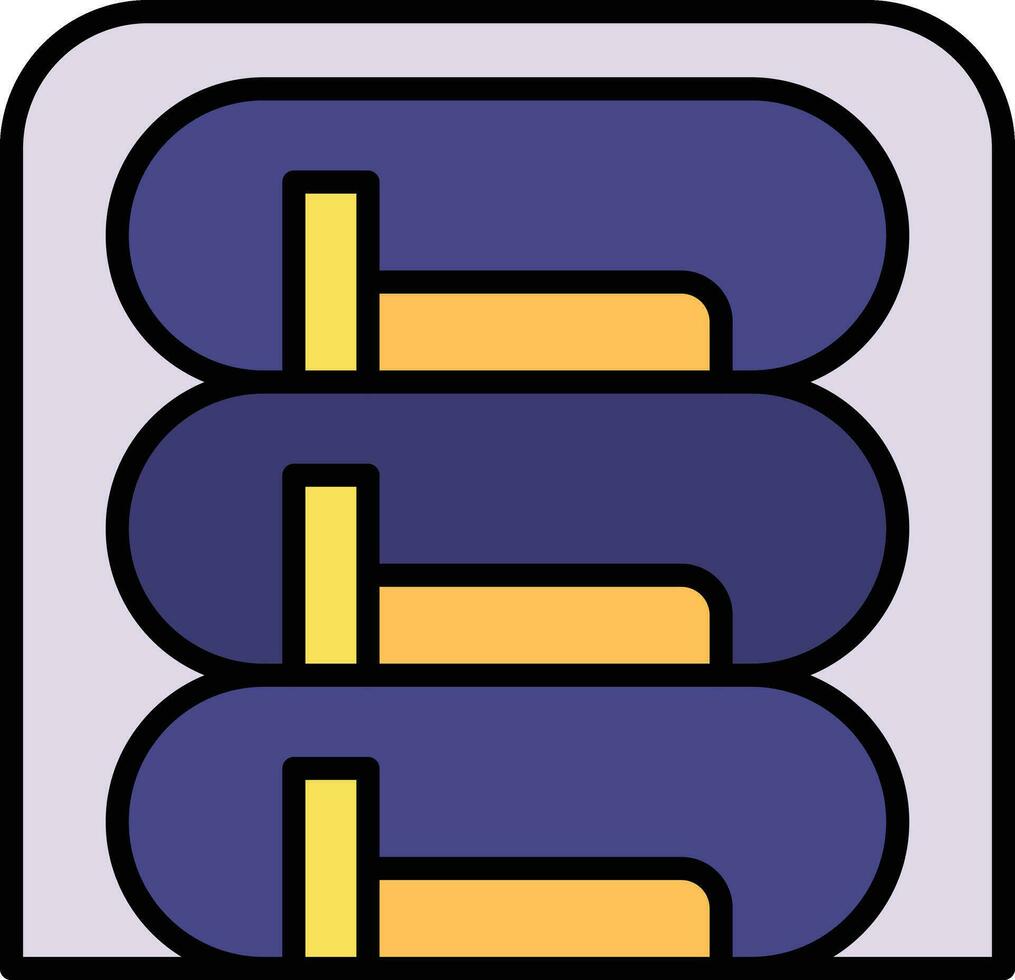 Capsule Hotel Vector Icon