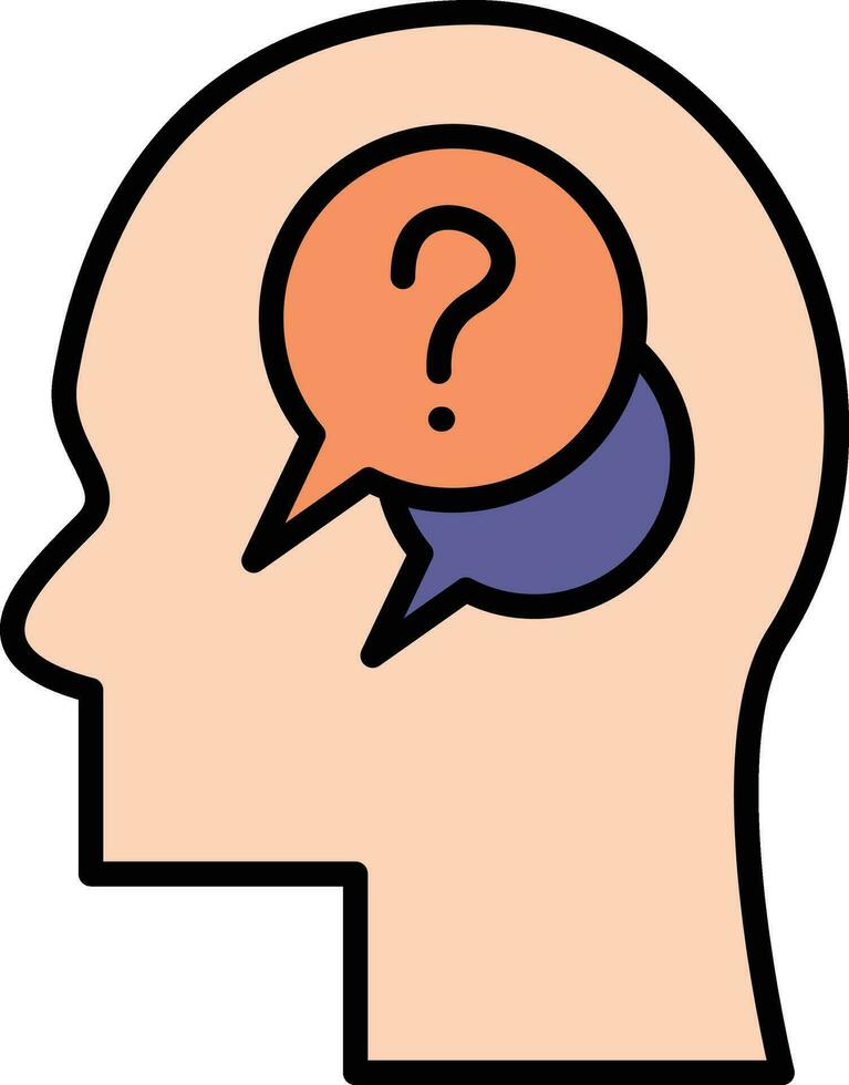 Doubt Vector Icon