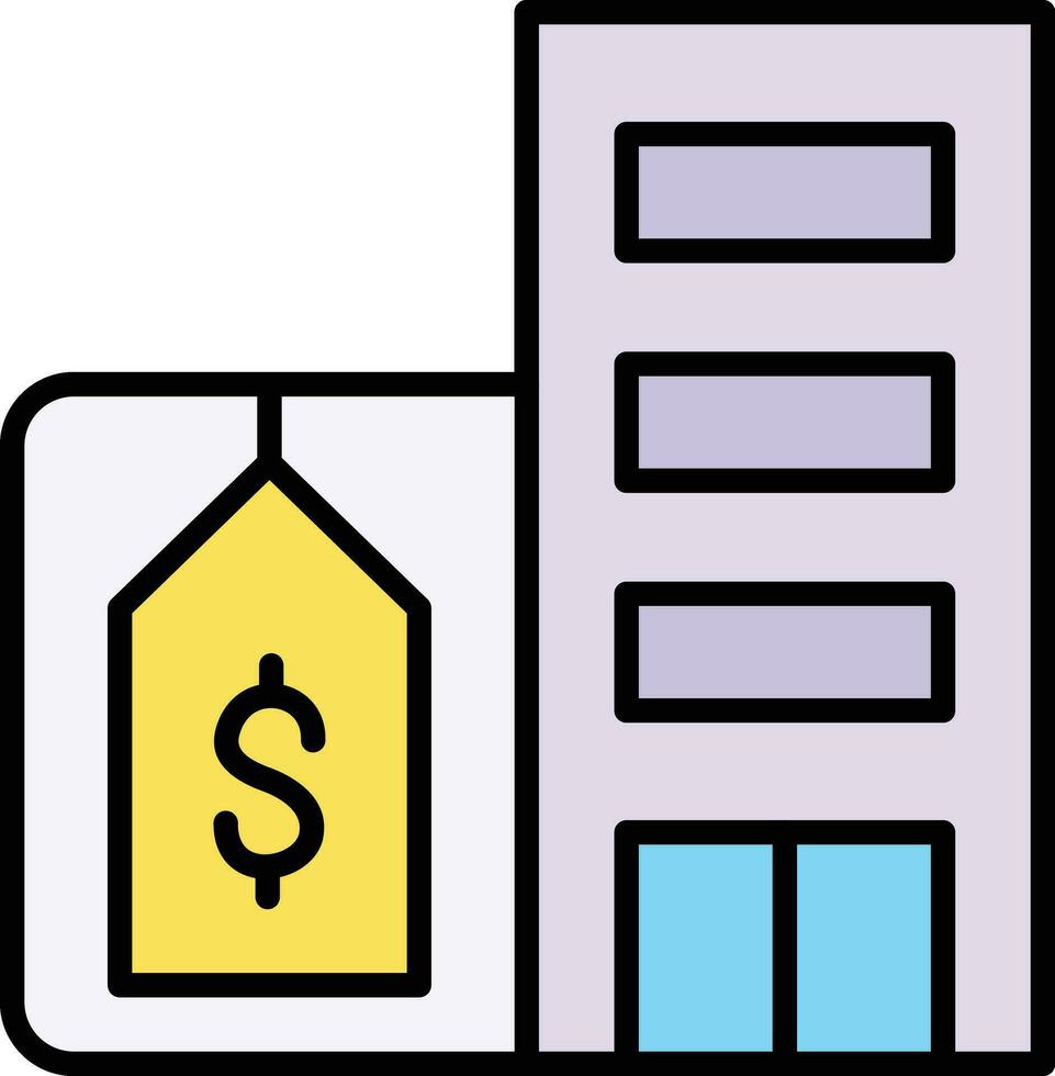 Hotel Pricing Vector Icon