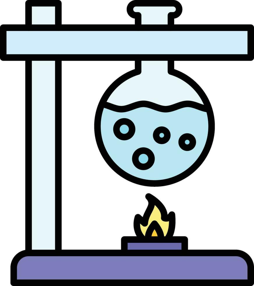 Bunsen Burner Vector Icon