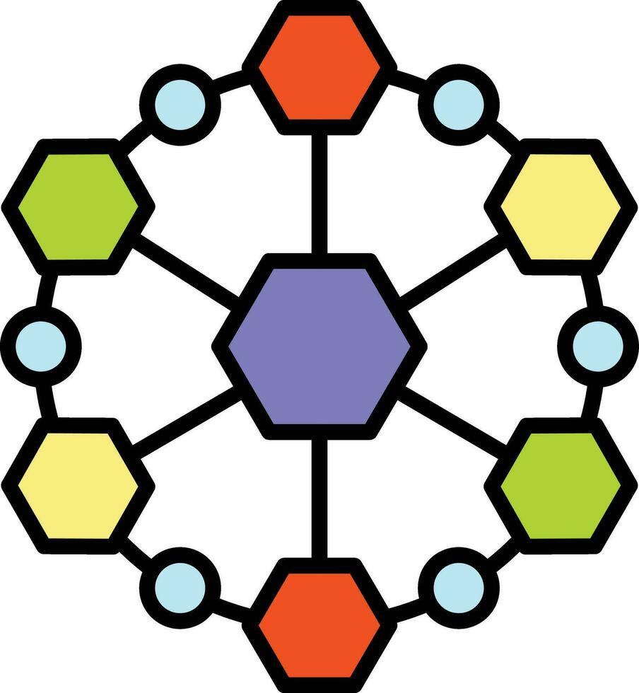 Molecule Vector Icon