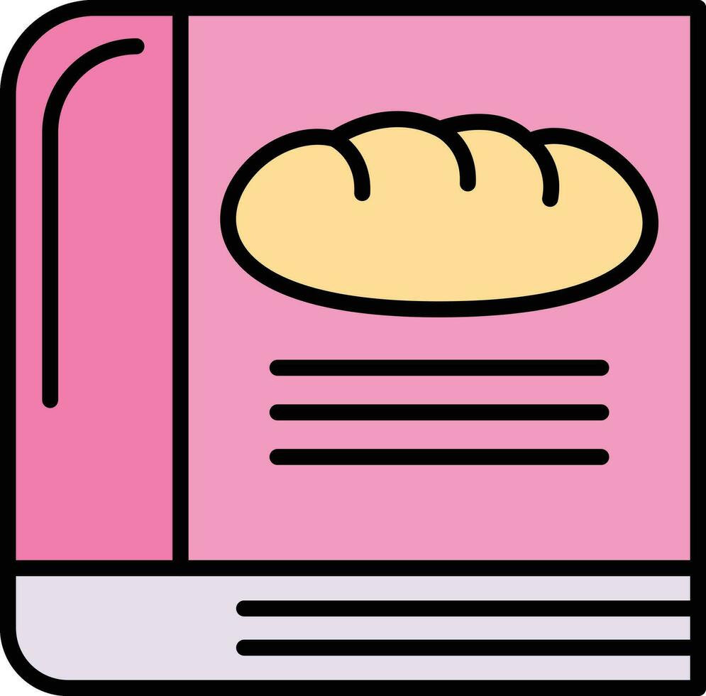 Recipe Book Vector Icon