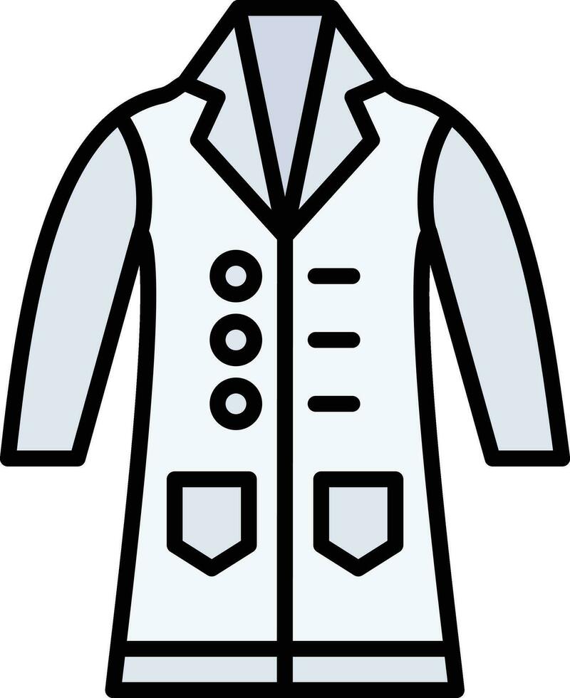 Lab Coat Vector Icon
