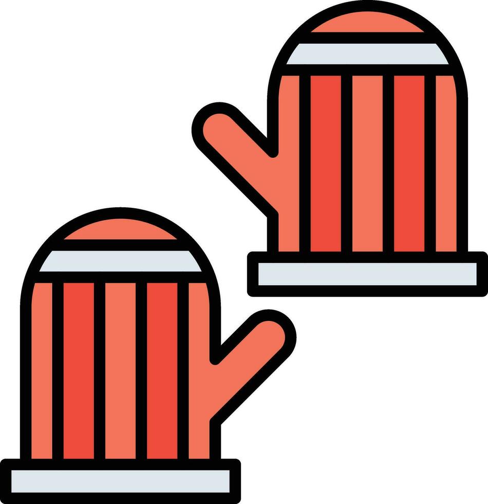 Mittens Vector Icon