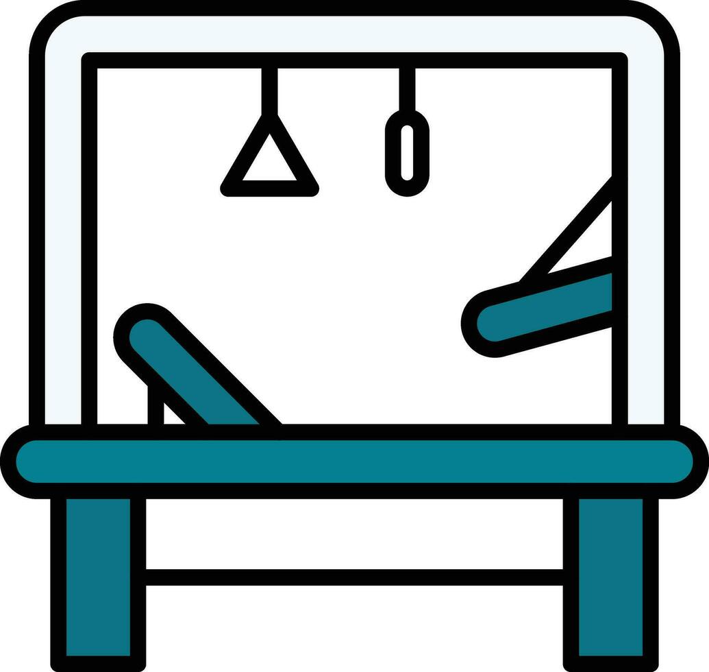 Pilates Tower Vector Icon