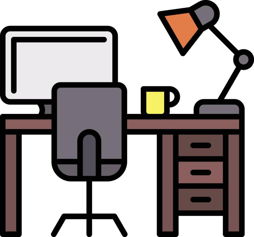 Work Table Vector Icon 30381796 Vector Art at Vecteezy
