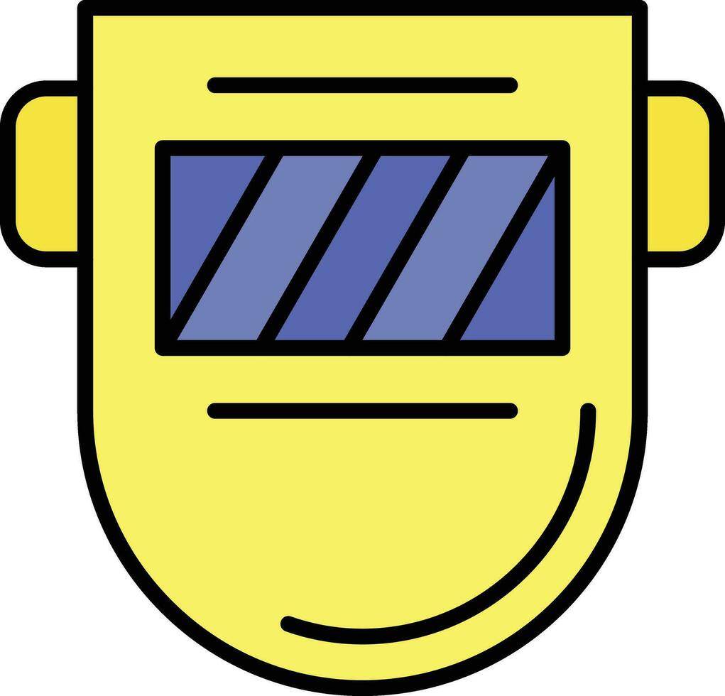 Welding Mask Vector Icon