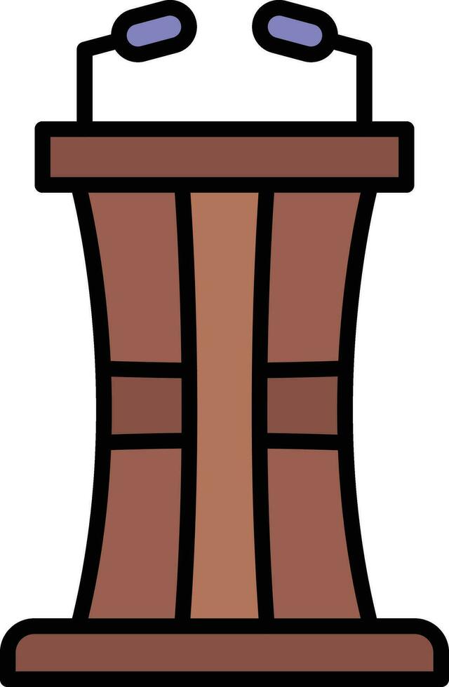 Lectern Vector Icon