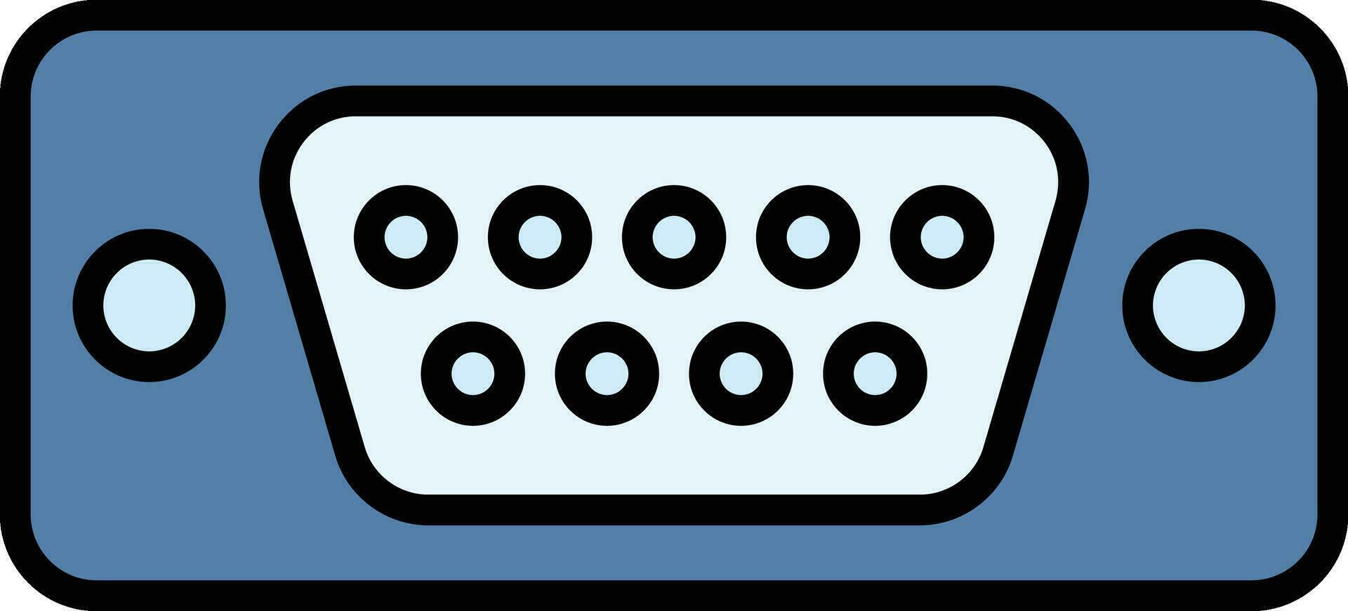 Vga Port Vector Icon