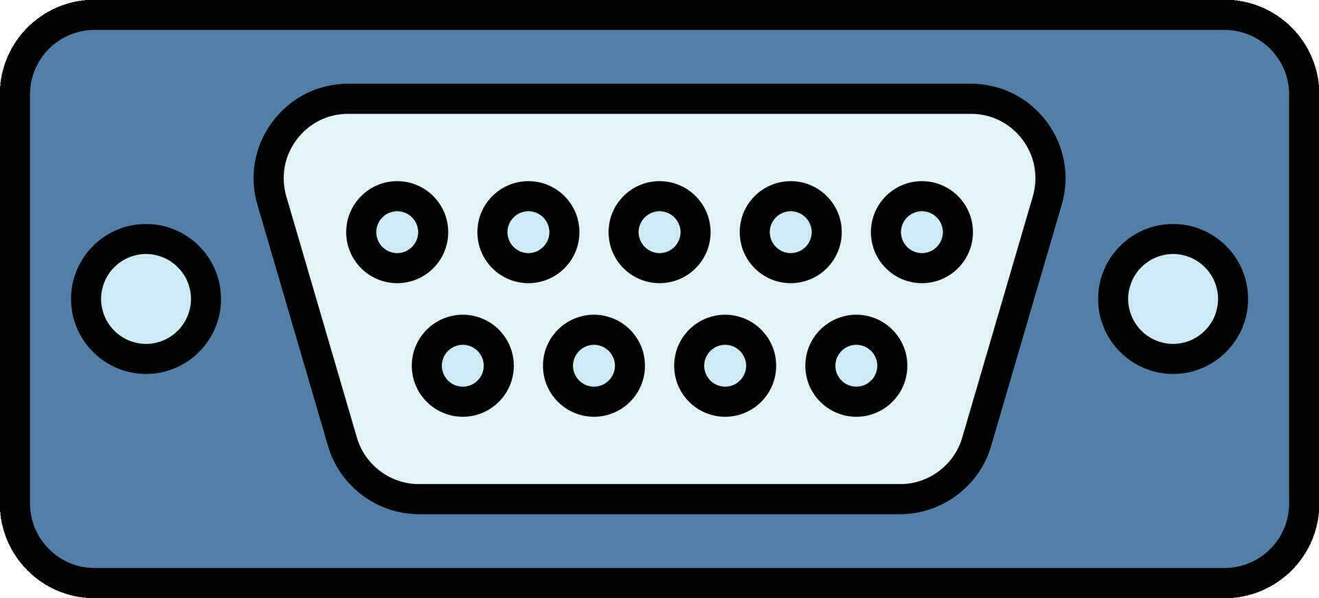 Vga Port Vector Icon