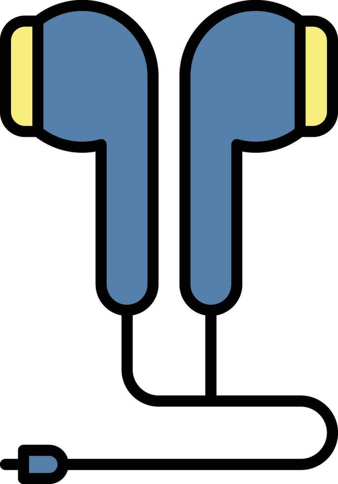 Earphones Vector Icon