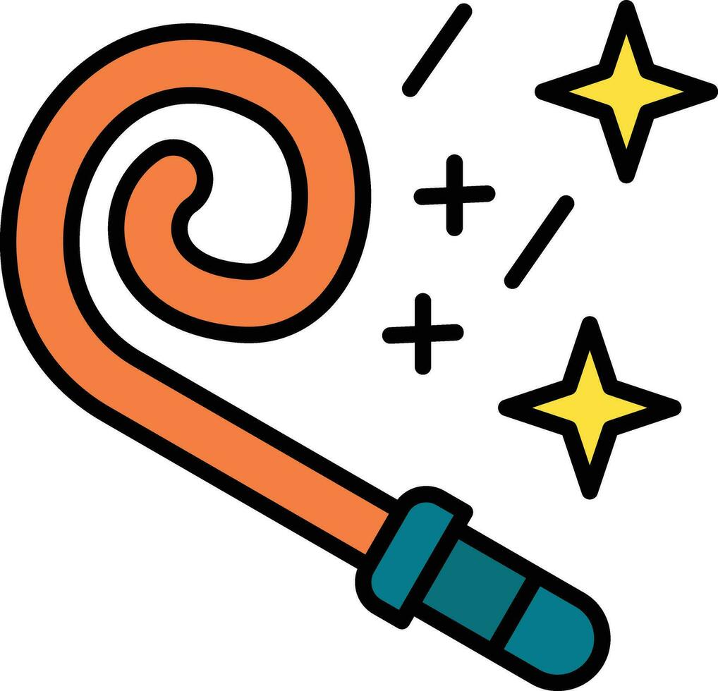 Party Blower Vector Icon