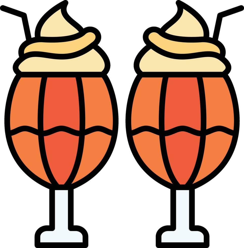 Milkshake Vector Icon