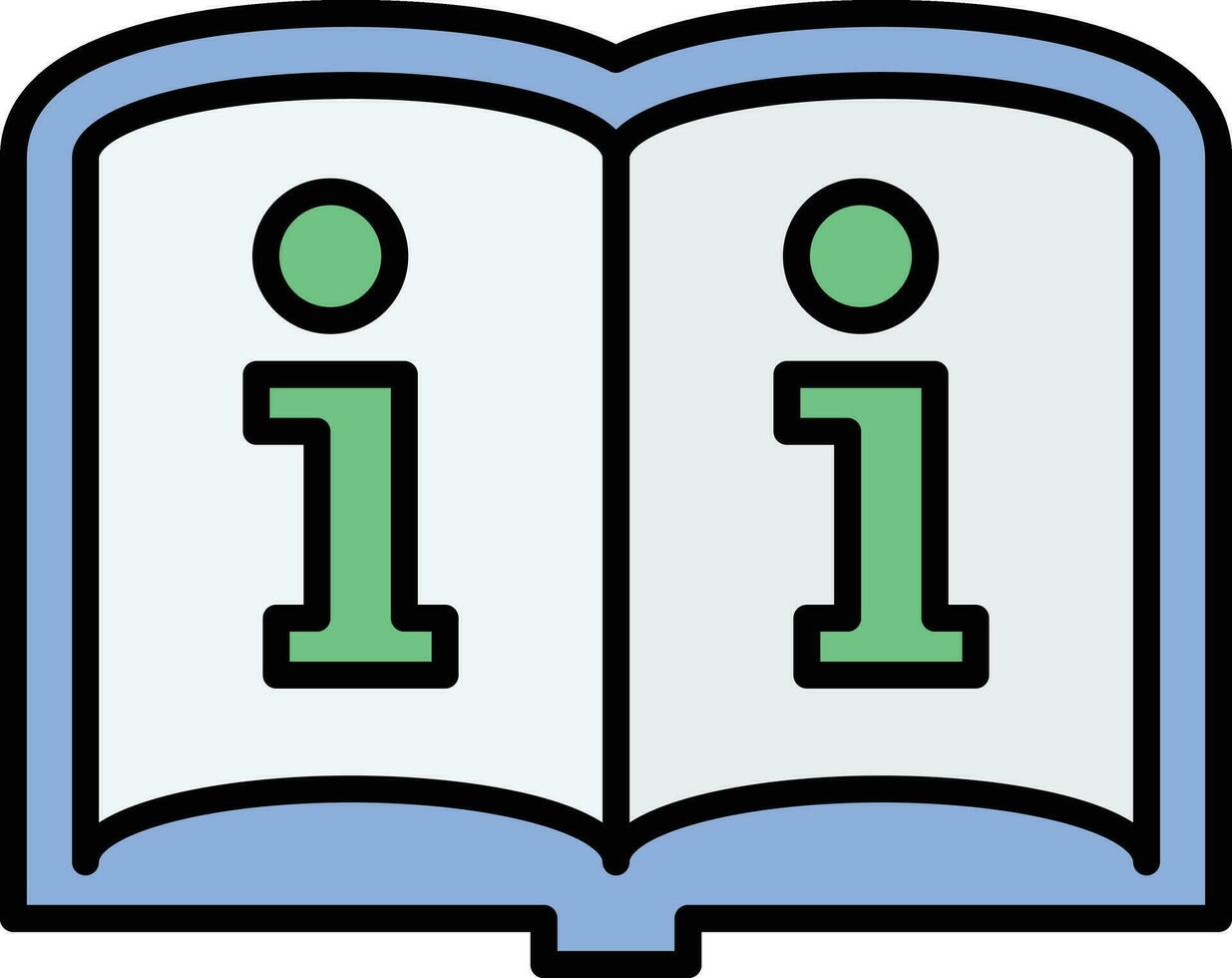 Book Information Vector Icon