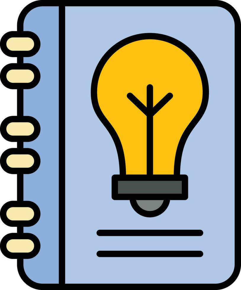 Sketch Book Vector Icon
