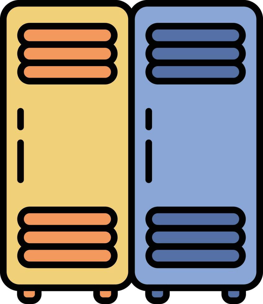 Locker Vector Icon