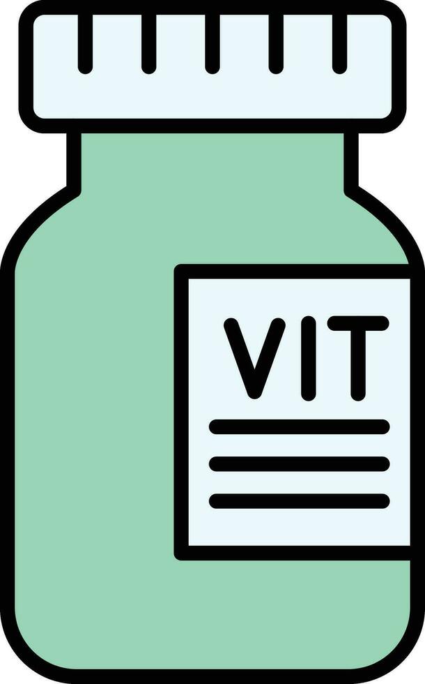 Vitamins Vector Icon