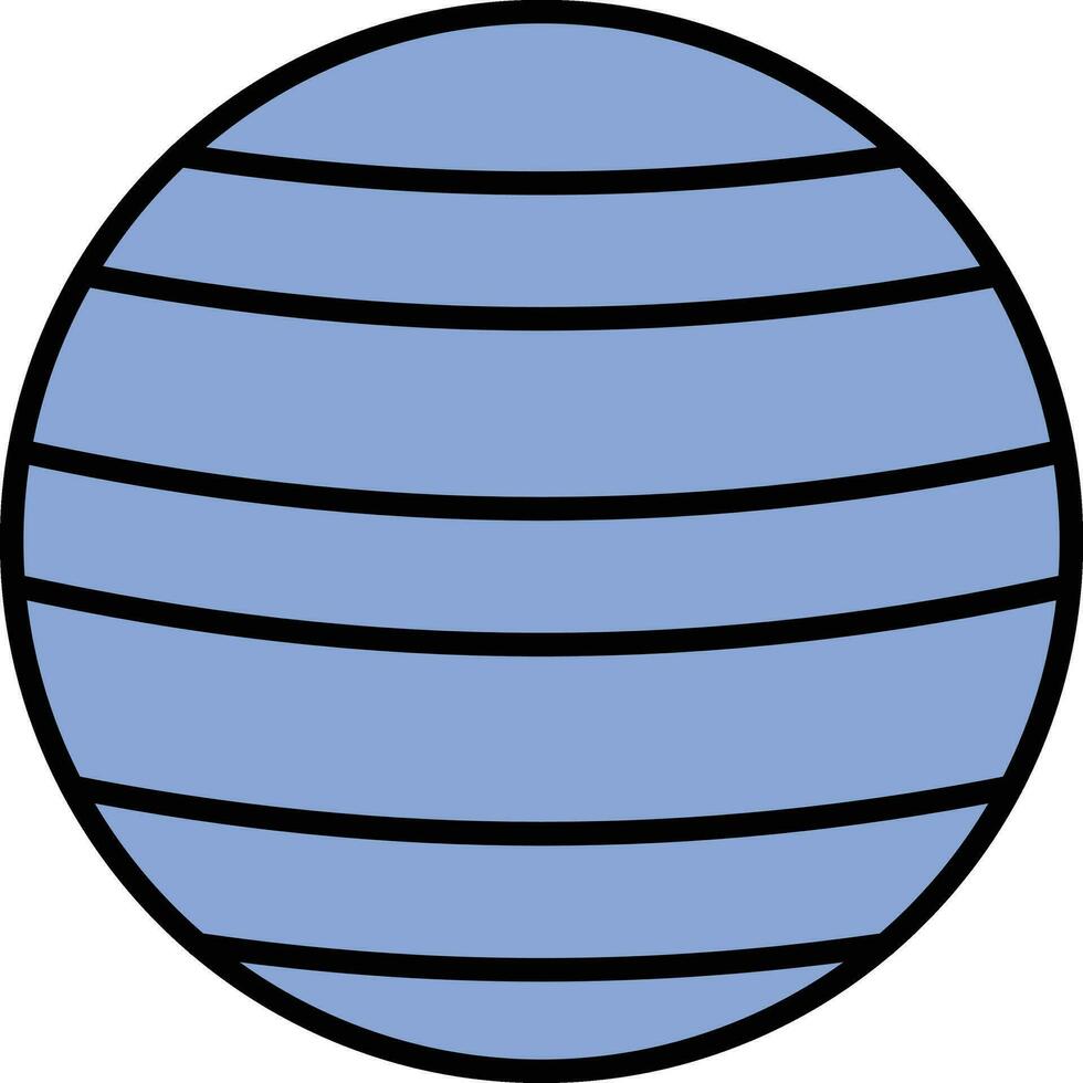 fitball vector icono