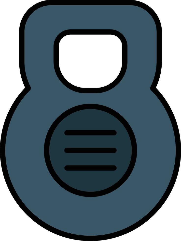 Kettlebell Vector Icon