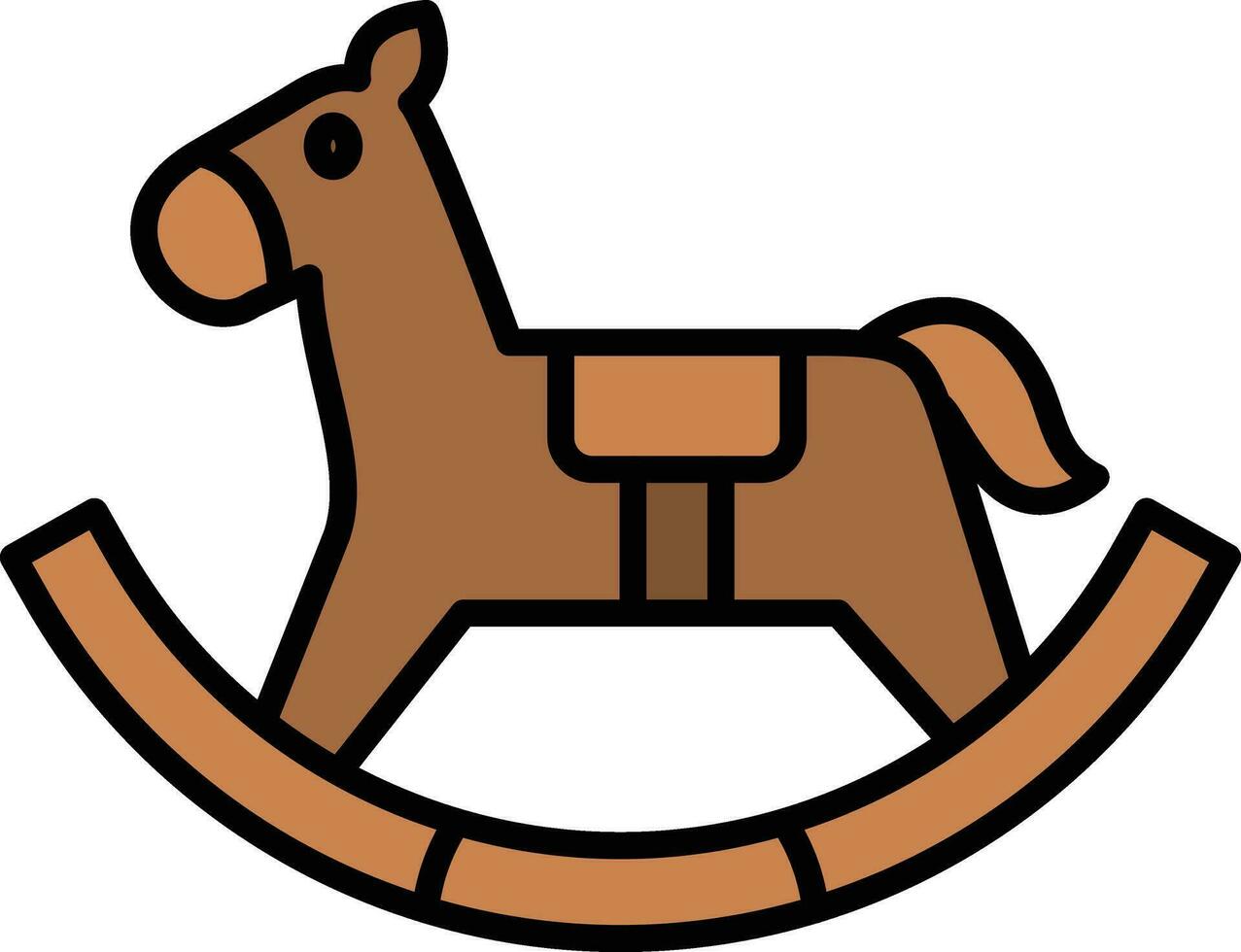 Toy Horse Vector Icon