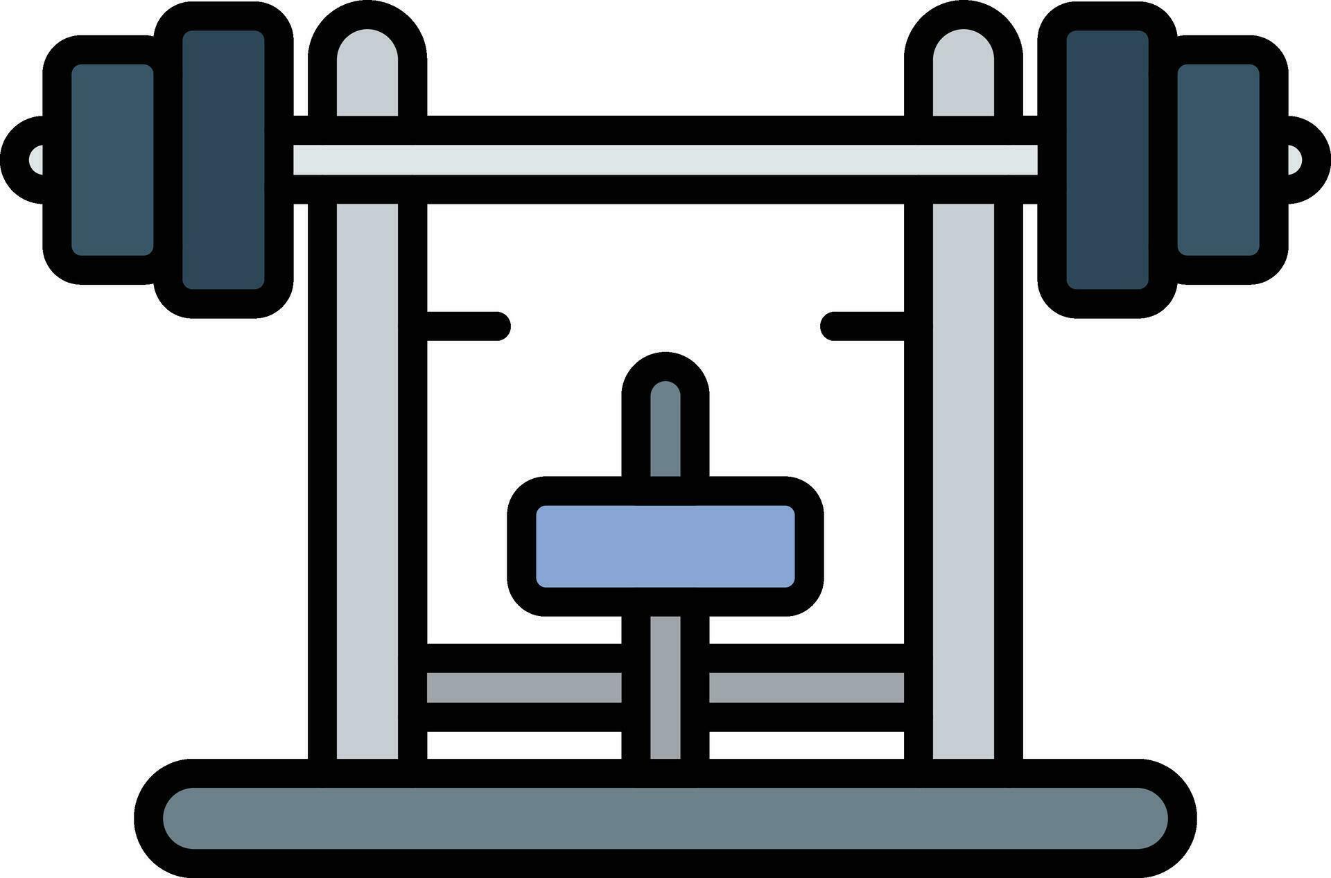 Bench Press Vector Icon 30382213 Vector Art at Vecteezy