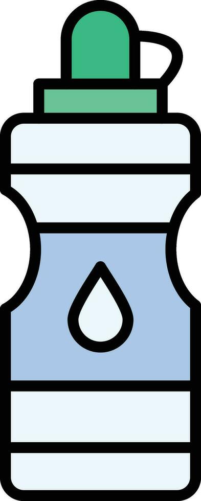 Water Bottle Vector Icon