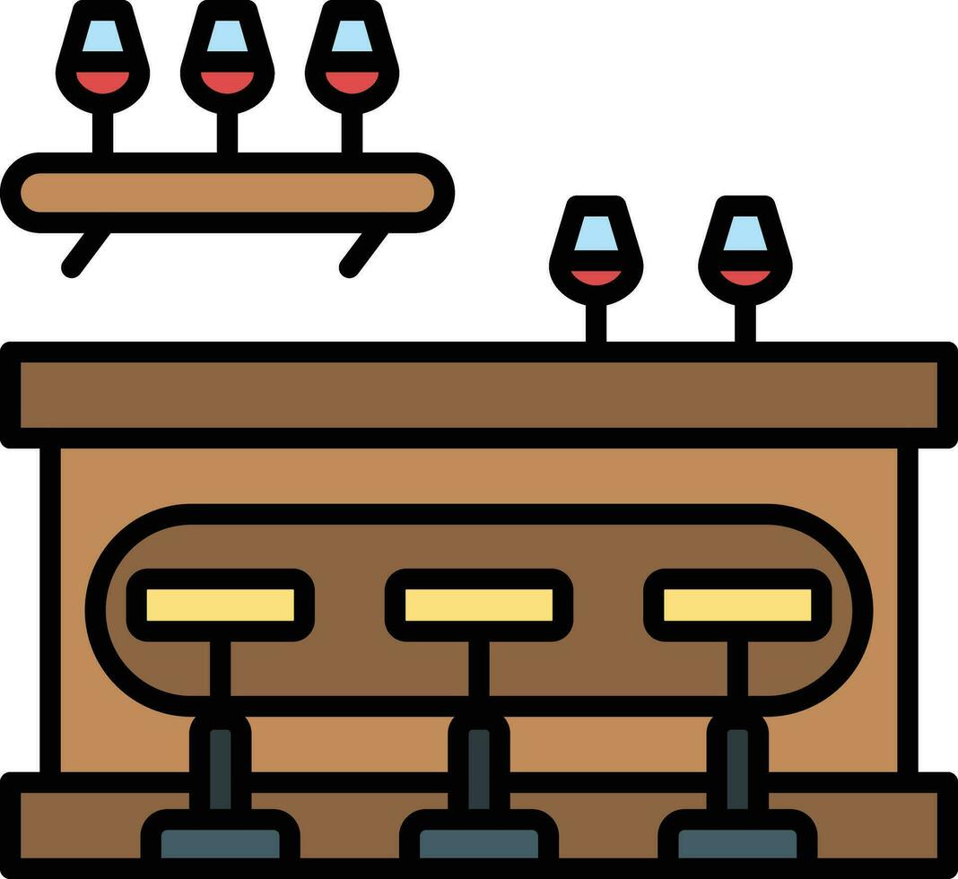 Bar Counter Vector Icon