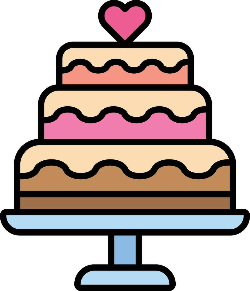 Cake Vector Icon