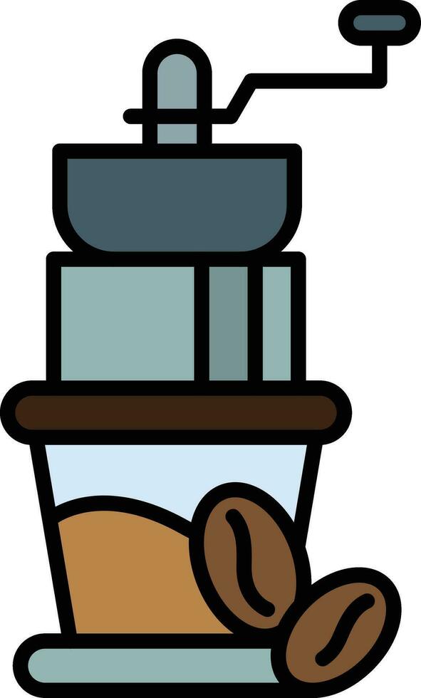 Coffee Grinder Vector Icon