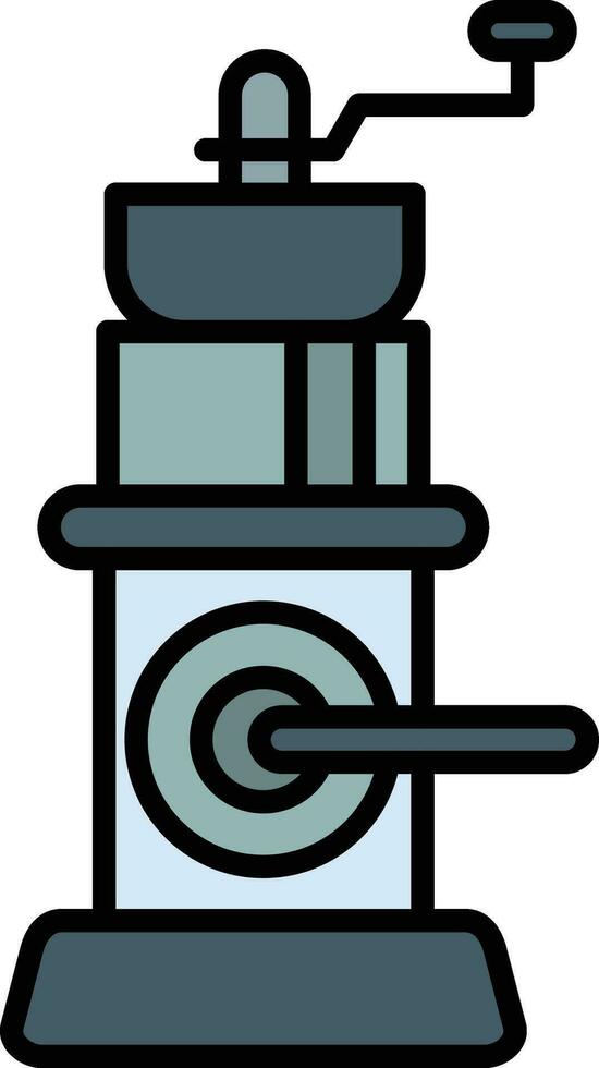 Coffee Mill Vector Icon