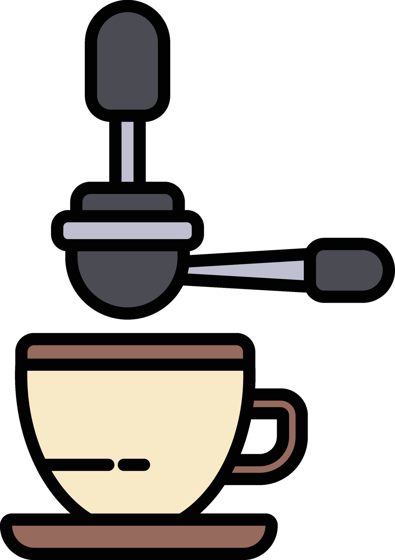 Coffee Filter Vector Icon 30382315 Vector Art at Vecteezy