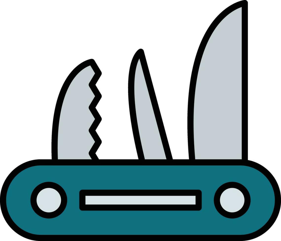 Pocket Knife Vector Icon