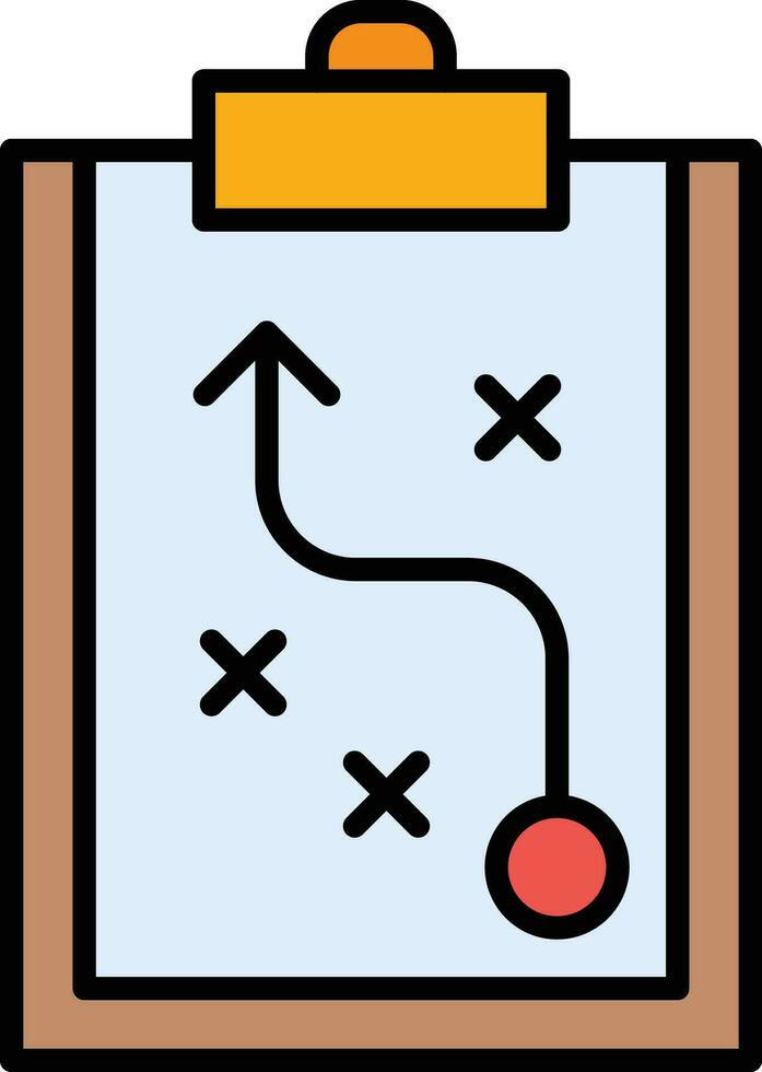 icono de vector de estrategia