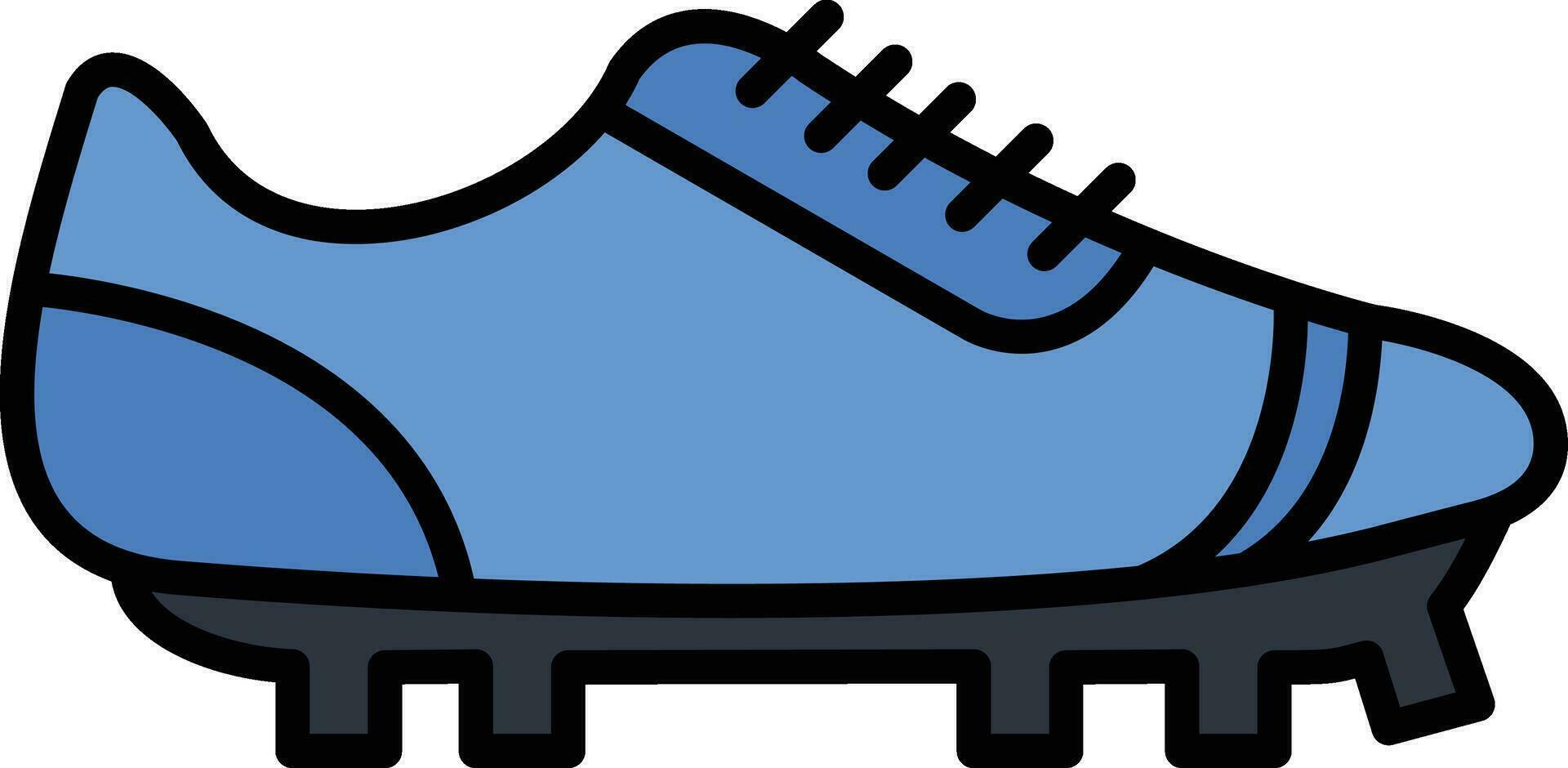 fútbol americano botas vector icono